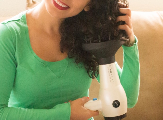 lazy girls guide to diffusing hair - blow dry until 90% dry